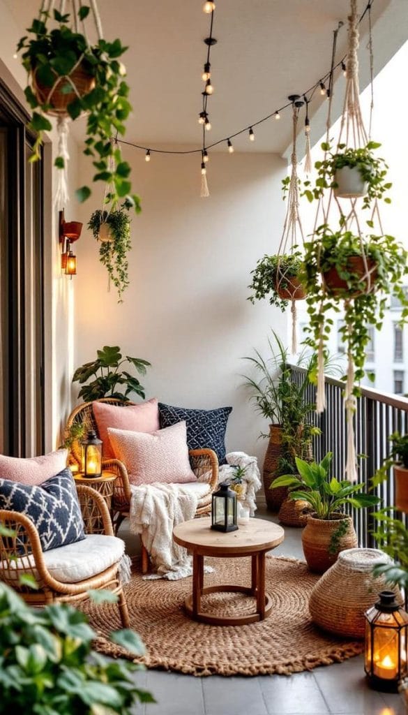21 Stylish Apartment Balcony Ideas To Try This Season - Lovely Harbor