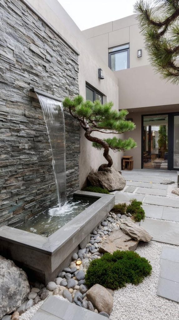 15 Serene Courtyards With Water Features For A Tranquil Outdoor Space ...