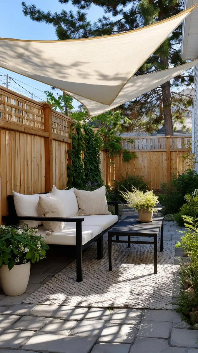 retractable shade sail for flexible sun protection 1