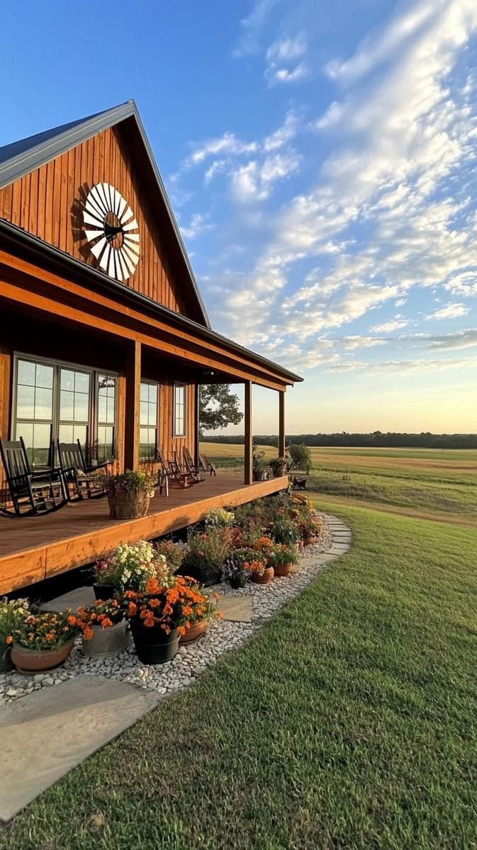 vintage windmill blades repurposed as decorative wall art 1