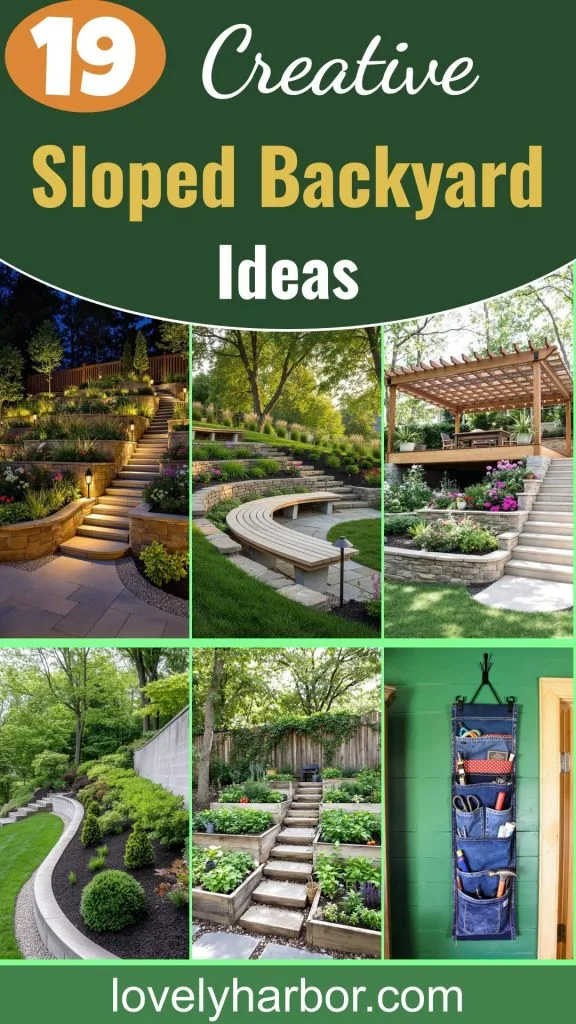 19 Creative Sloped Backyard Ideas To Elevate Your Outdoor Space