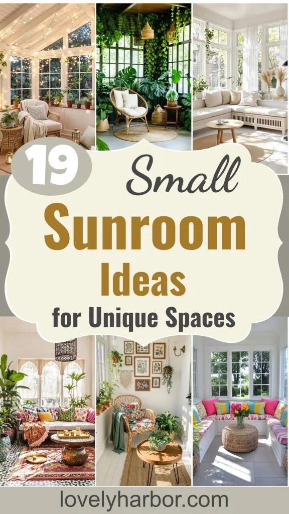 19 Small Sunroom Ideas to Brighten Small Spaces 2 19 Small Sunroom Ideas To Brighten Small Spaces