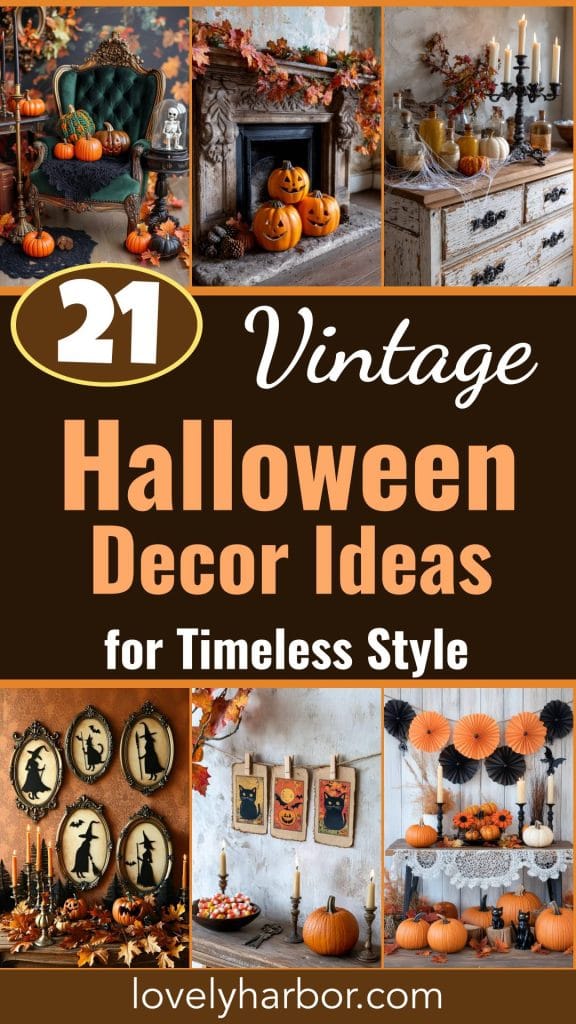 21 Best Vintage Halloween Decor Ideas For A Timeless Touch