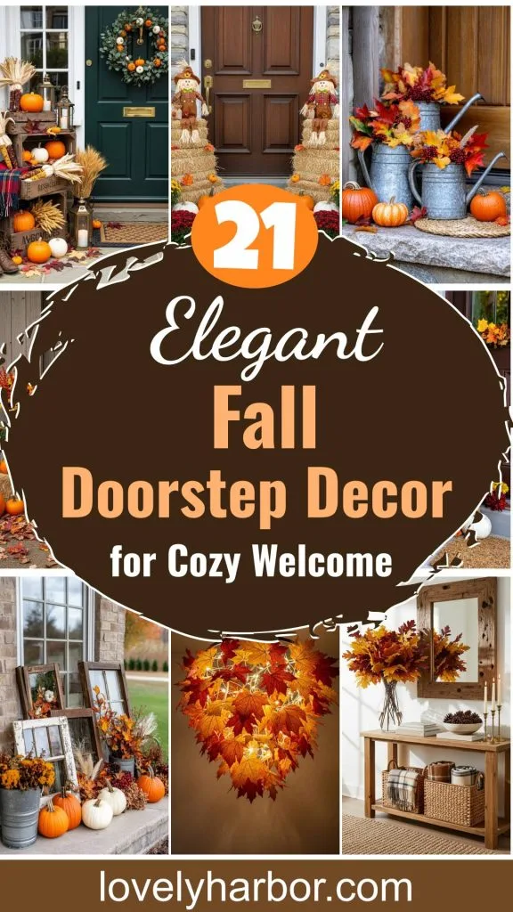 21 Elegant Fall Doorstep Decor Ideas For A Cozy Welcome 21 Elegant Fall Doorstep Decor Ideas For A Cozy Welcome