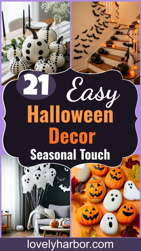 21 Simple Halloween Decorations For An Easy Seasonal Touch