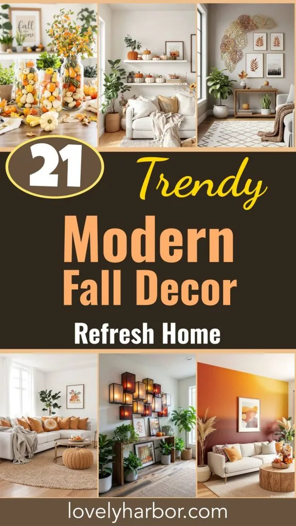 21 Trendy Modern Fall Decorating Ideas To Refresh Your Home