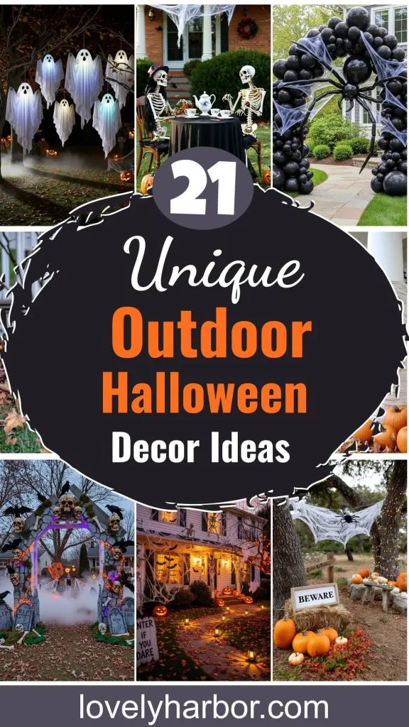 21 Unique Outdoor Halloween Decorations to Try This Year 1 21 Unique Outdoor Halloween Decorations To Try This Year