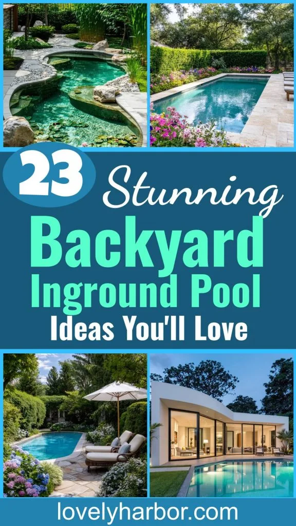 23 Stunning Backyard Inground Pool Ideas You’ll Love