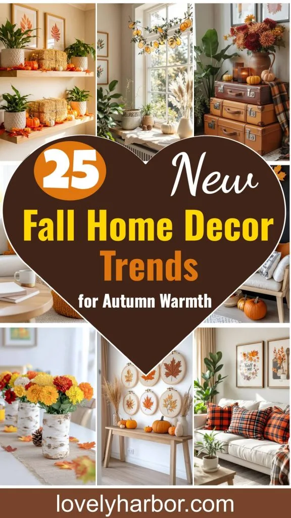 25 New Fall Home Decor Trends For A Warm Autumn Inspiration