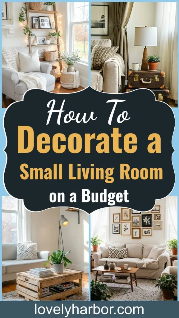 How to Decorate a Small Living Room on a Budget and In Style! 1 How To Decorate A Small Living Room On A Budget And In Style!