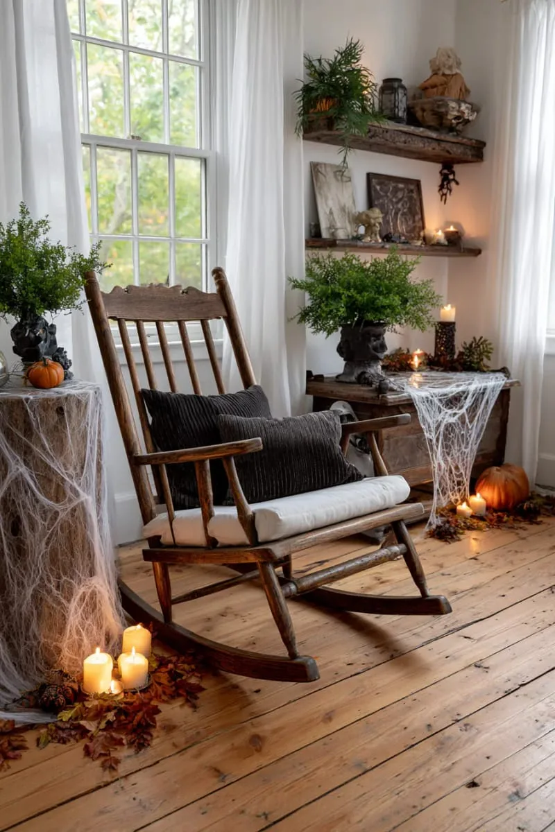 animated “possessed” rocking chair that moves on its own 1