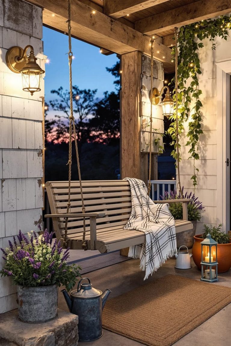 15 Farmhouse Outdoor Lighting Ideas For Effortless Rustic Charm ...