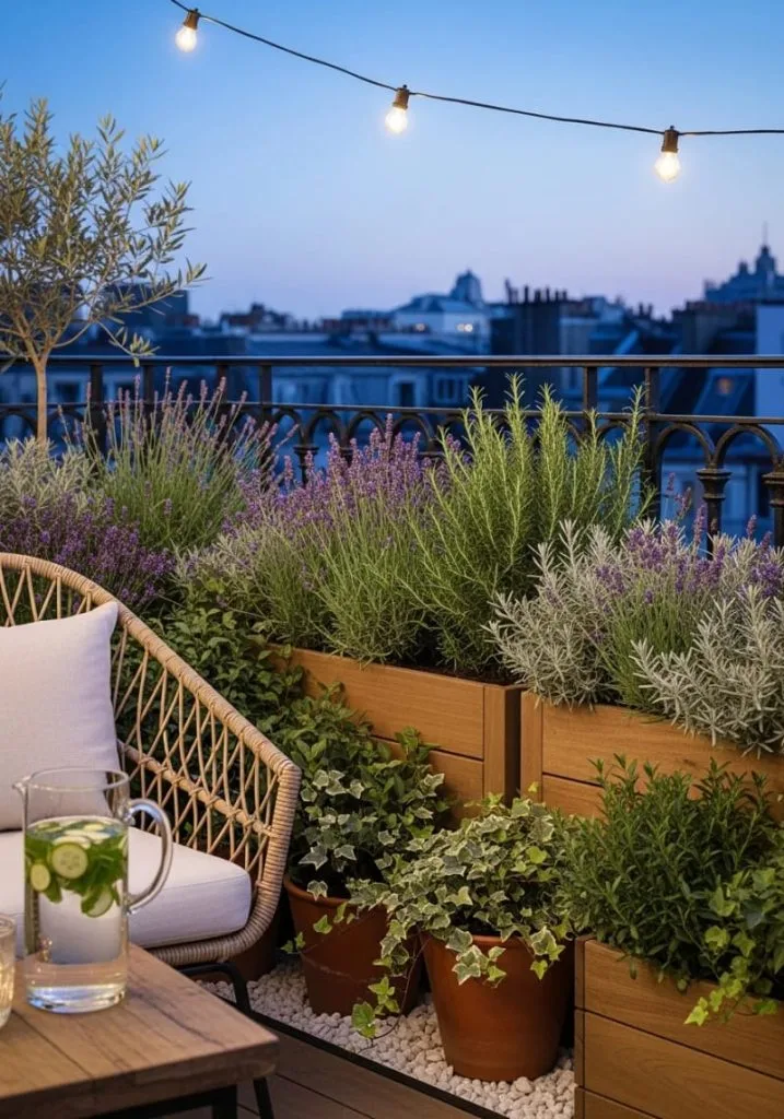 arrange a fragrant lavender and rosemary border for sensory relaxation 23