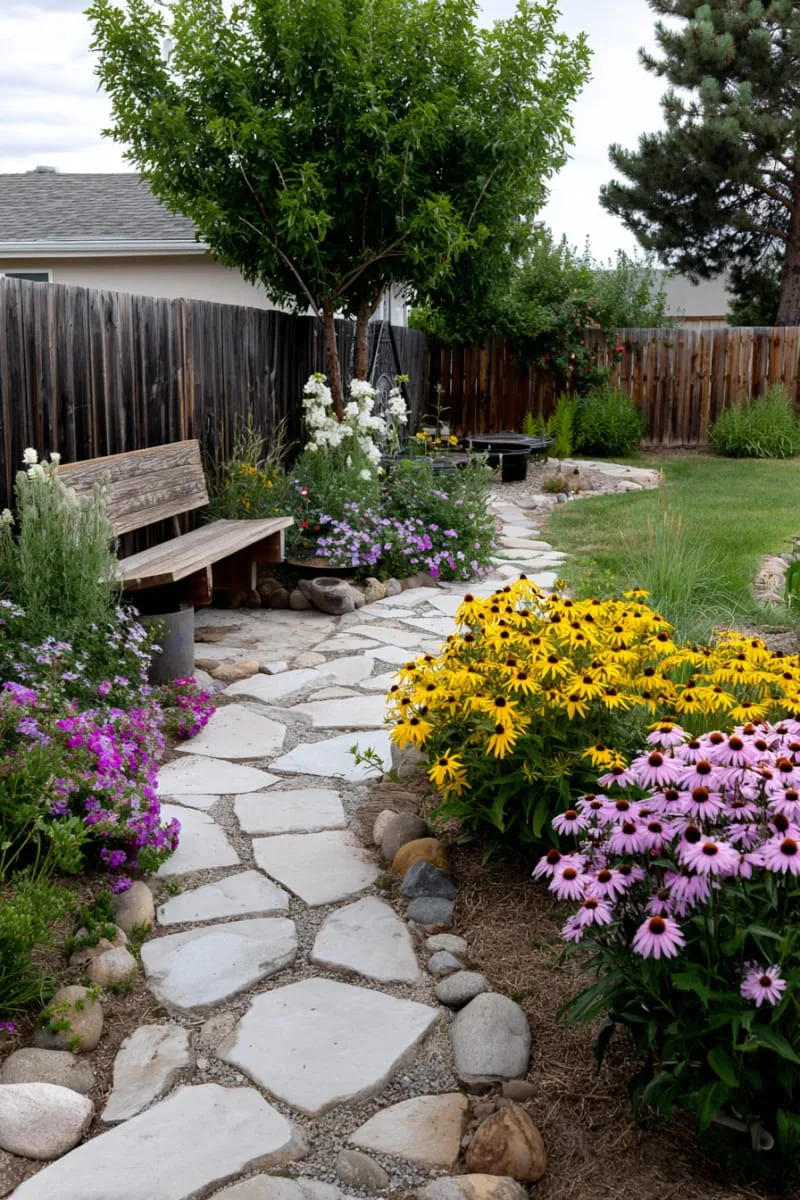 27 New Small Backyard Designs to Copy For Your Outdoor Space 63 butterfly-friendly wildflower patch and pollinator habitat 1