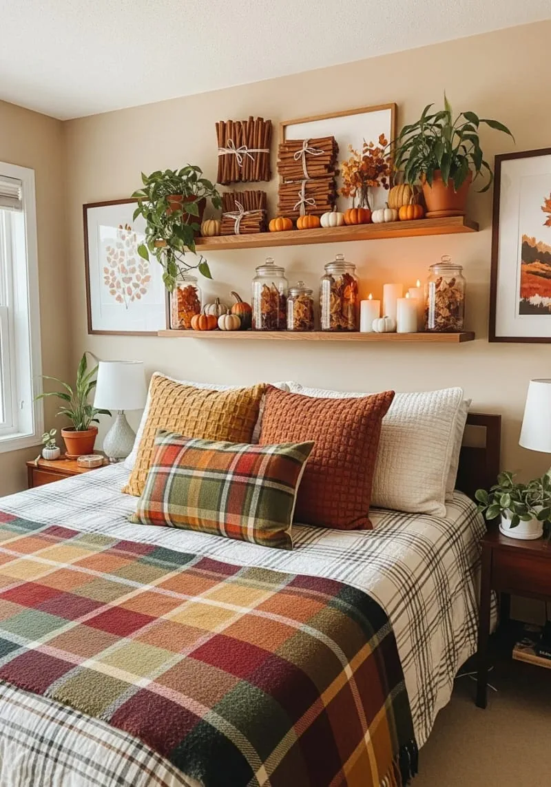 cinnamon stick bundles tied with twine for shelf styling 1