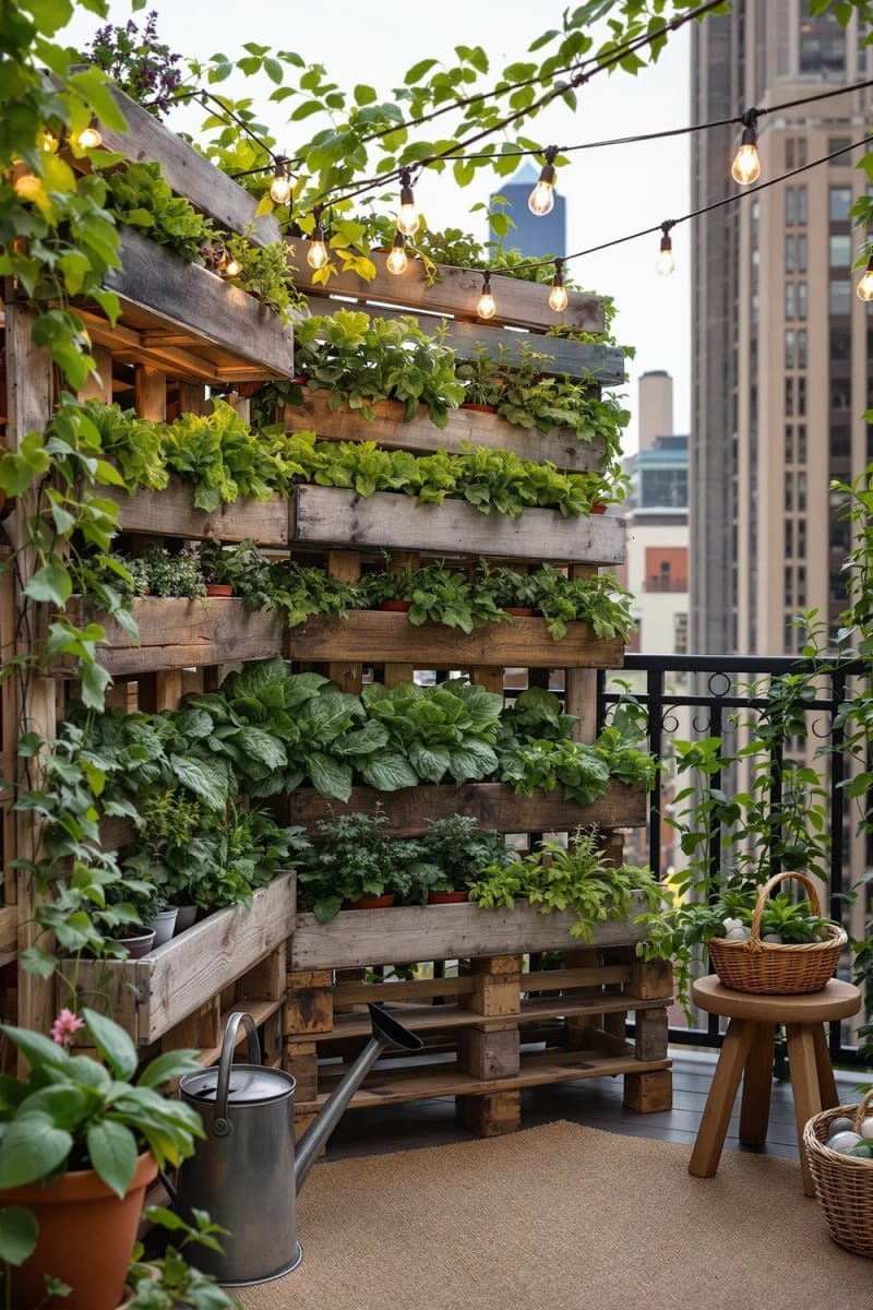 craft a palette garden with lettuce, kale, and spinach for urban greens 1