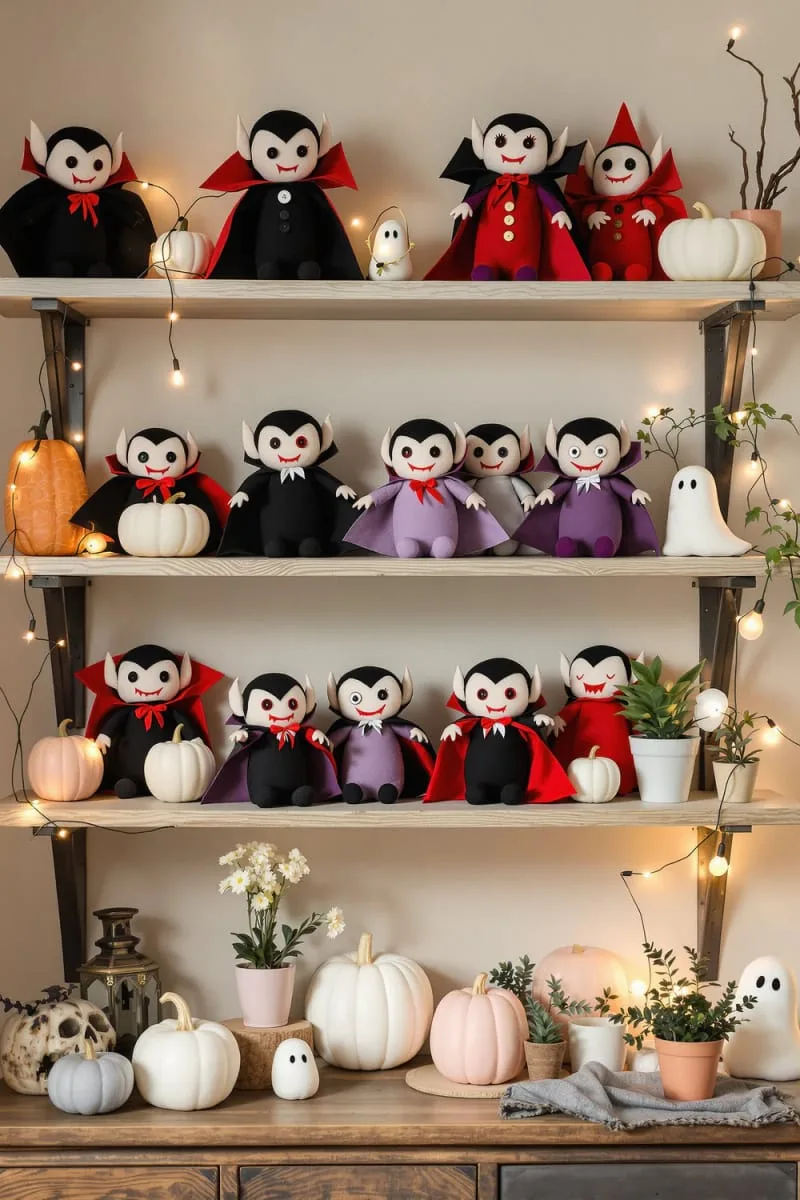 diy friendly vampire plushies for shelves 1