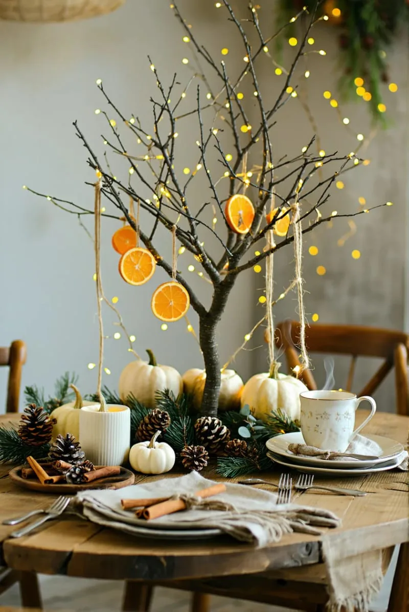 dried orange slice ornaments with cinnamon stick accents 1