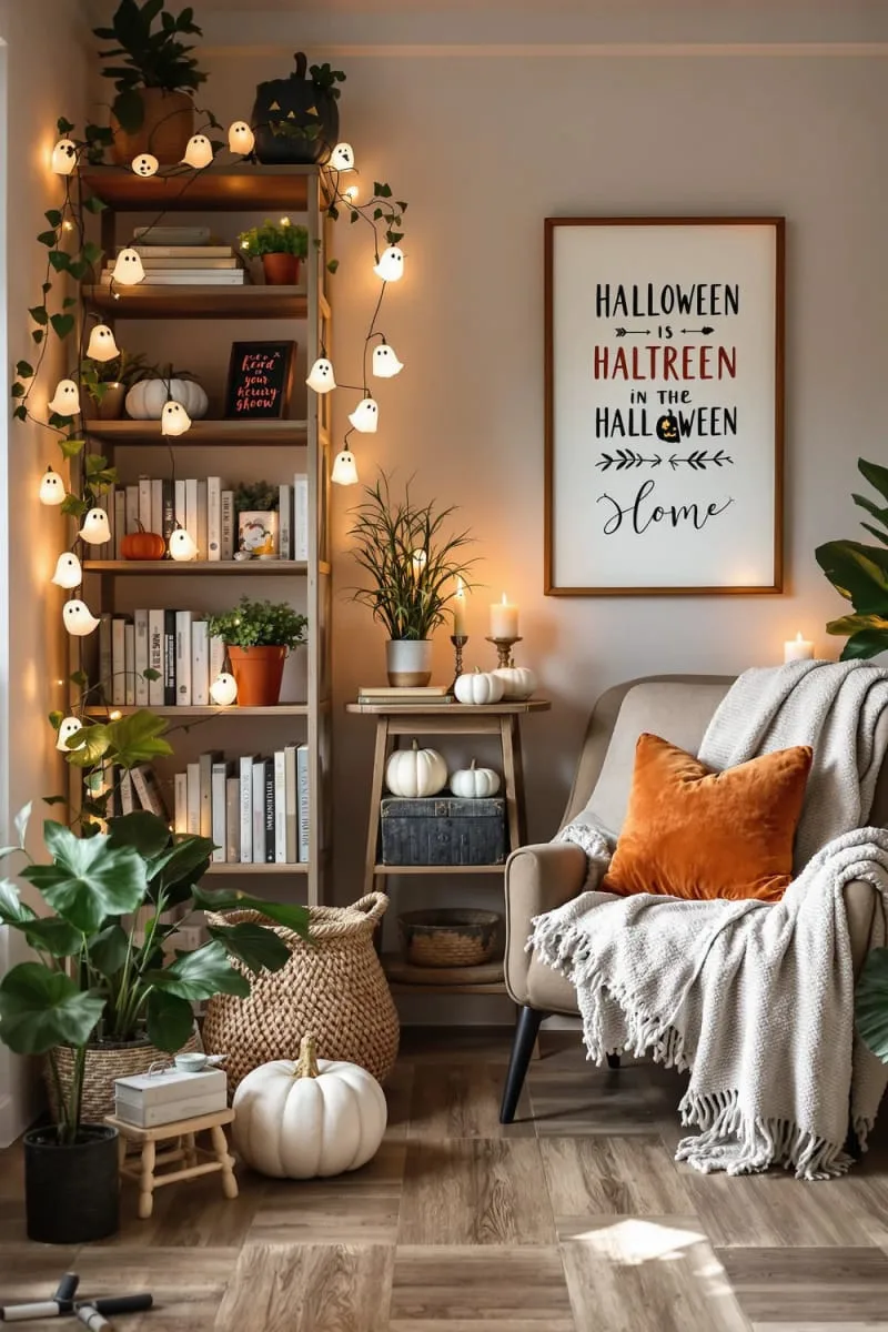 ghost-shaped fairy lights for cozy room corners 1