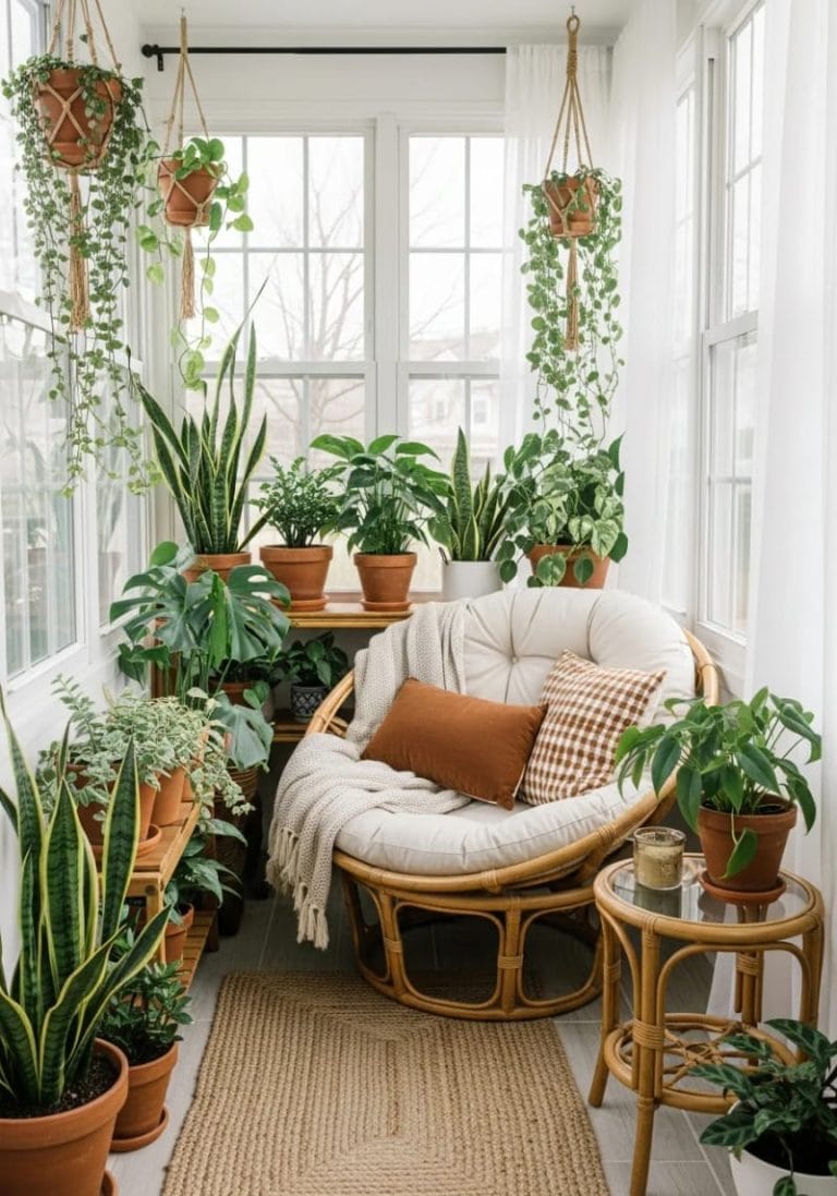 19 Small Sunroom Ideas To Brighten Small Spaces - Lovely Harbor