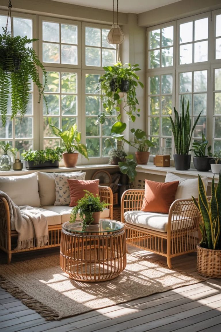 19 Small Sunroom Ideas To Brighten Small Spaces - Lovely Harbor
