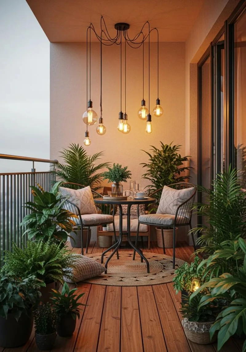 statement hanging light bulbs for an industrial-chic vibe 1