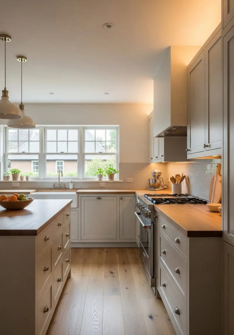 warm led strip lights or hidden string lights casting a cozy glow above cabinets 1