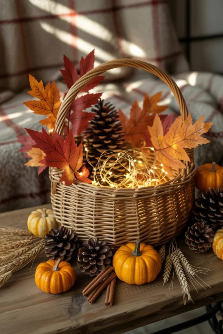 19 Easy Fall Decor Crafts DIY For A Warm Autumn Feel - Lovely Harbor