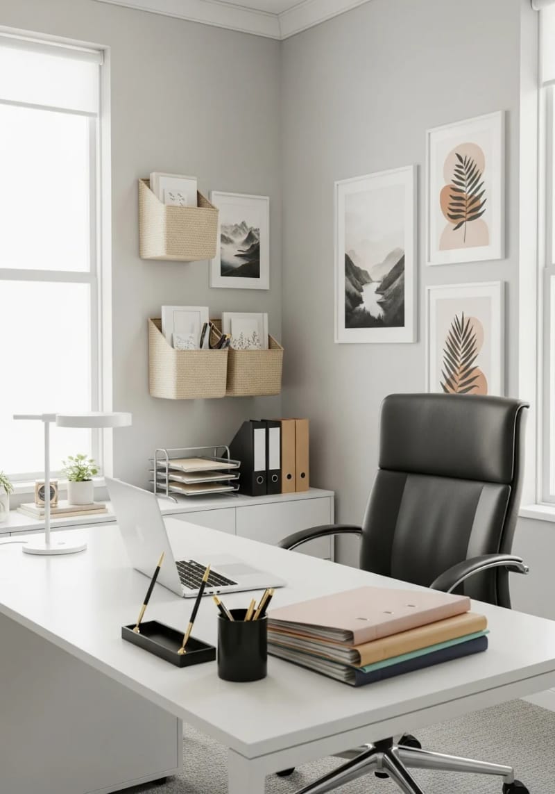 woven wall baskets for organized and textured vertical storage 1