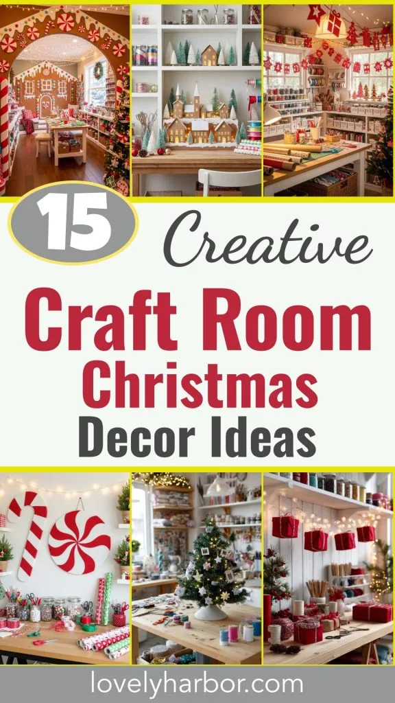 15 Creative Craft Room Christmas Decor Ideas For 2025