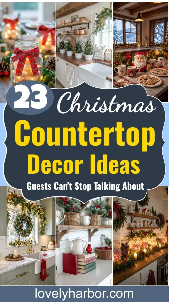 23 Christmas Countertop Decor Ideas Guests Can’t Stop Talking About 1 23 Christmas Countertop Decor Ideas Guests Can’t Stop Talking About