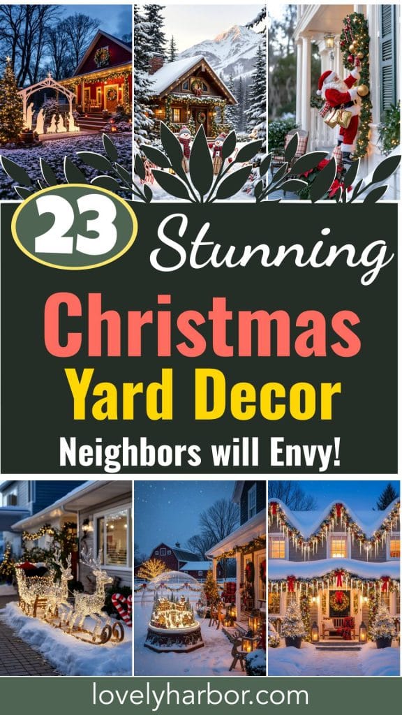 23 Christmas Yard Decorations That Will Make Your Neighbors Jealous