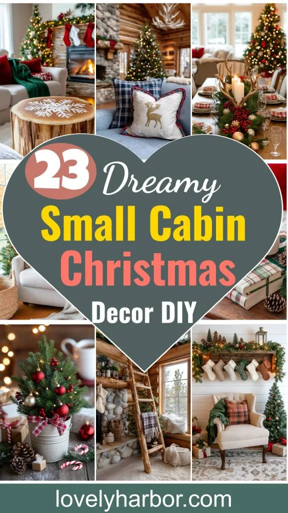 23 Dreamy Small Cabin Christmas Decor Ideas Diy (Must See!)