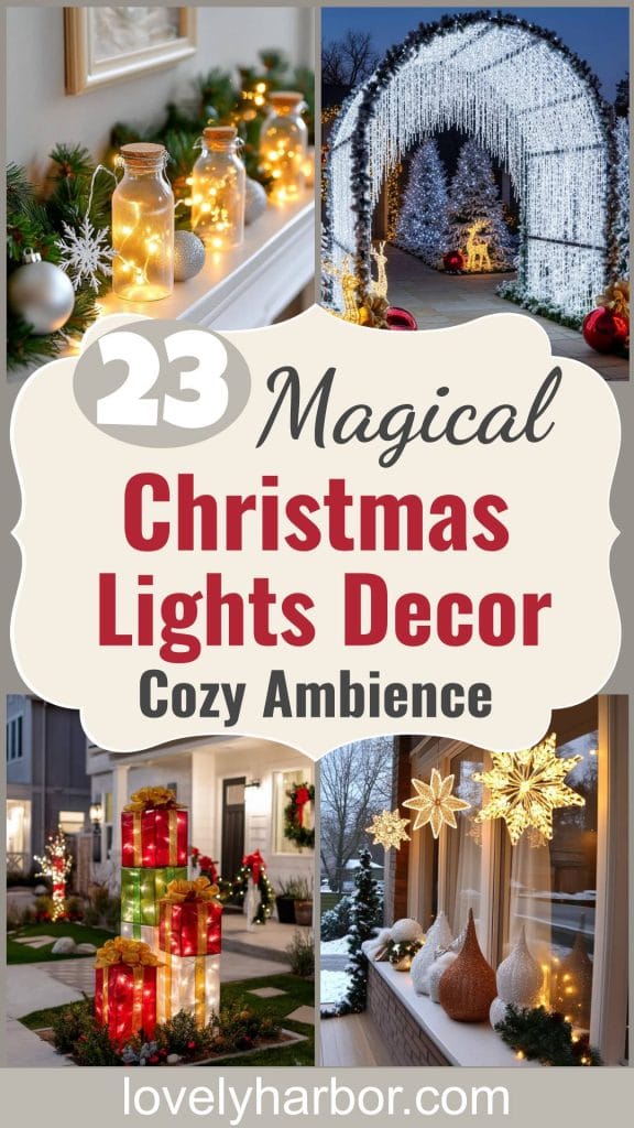 23 Light Christmas Decorations For A Cozy And Magical Atmosphere