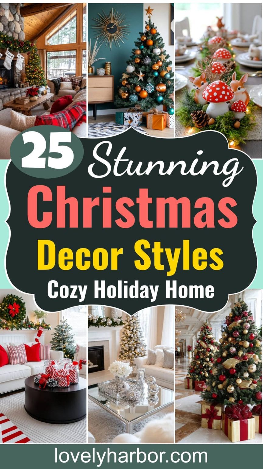 25 Stunning Christmas Decor Styles For A Cozy Holiday Home - Lovely Harbor