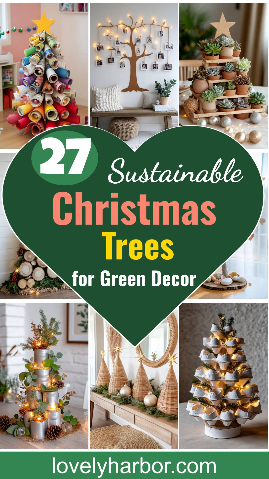Curated visual reference: Picture Idea: 27 Sustainable Christmas Trees For Cheap And Eco Friendly Decor
