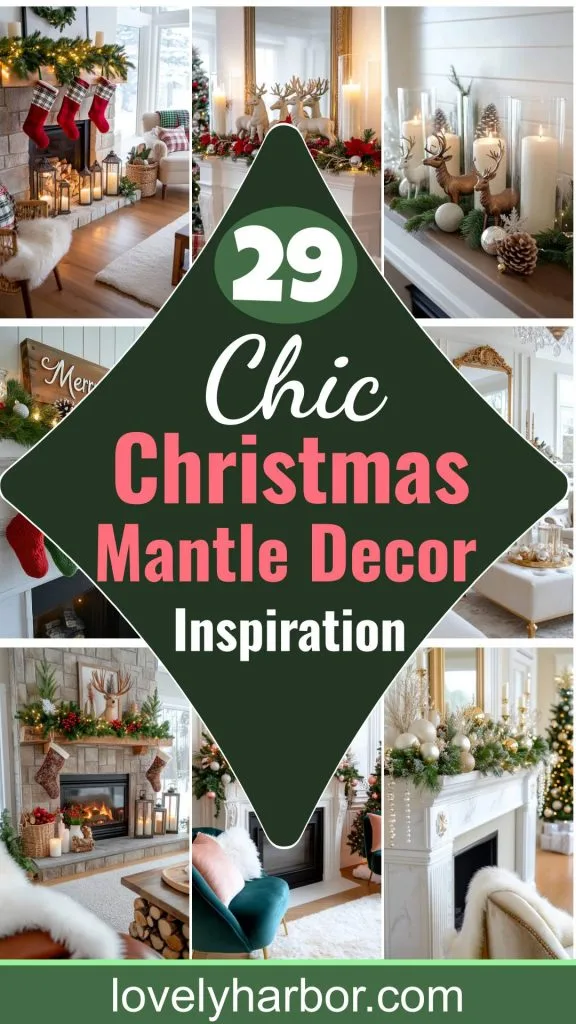 29 Stylish Christmas Mantle Decor Ideas To Inspire Your Home