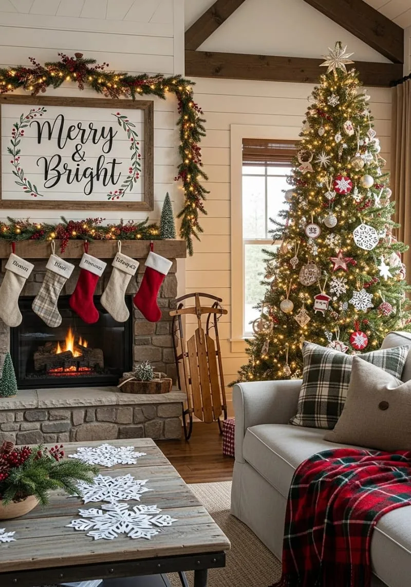 classic holiday phrase wall art in playful hand-lettered svg 1