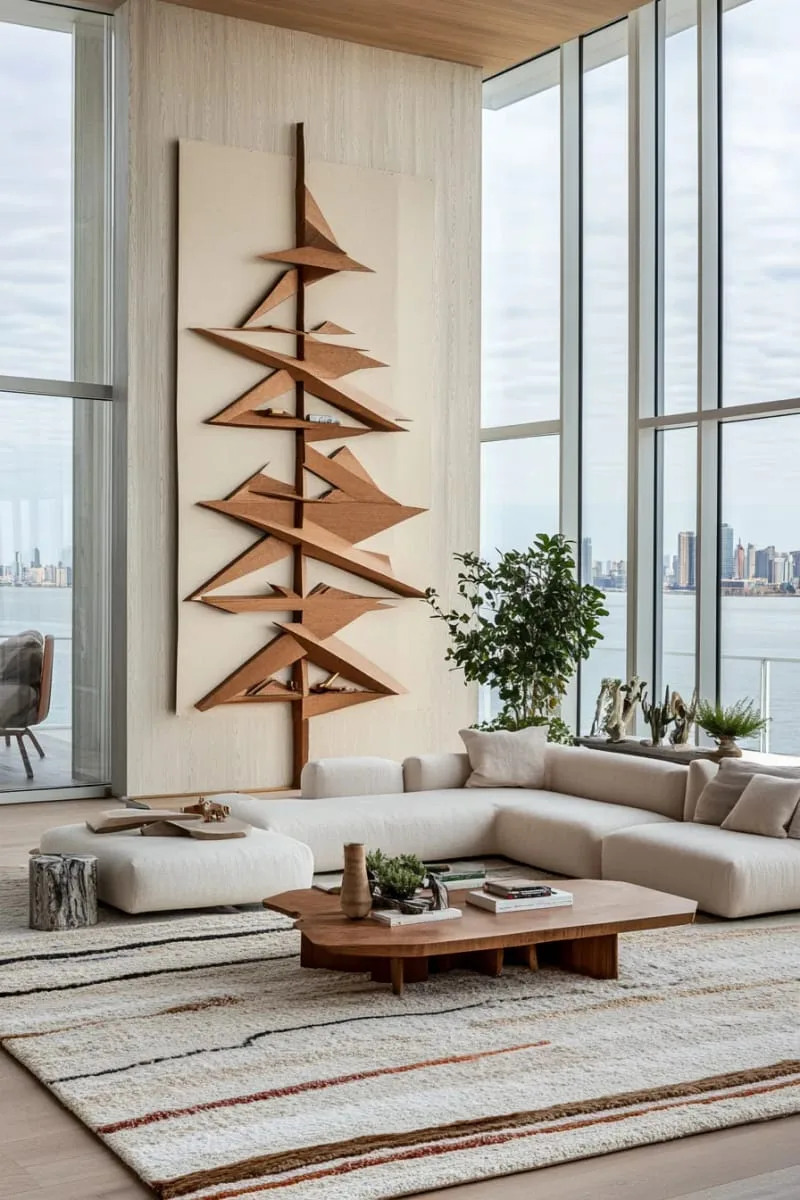 27 Sustainable Christmas Trees For Cheap and Eco-Friendly Decor 38 construct a geometric tree from cardboard triangles for a modern look. 1