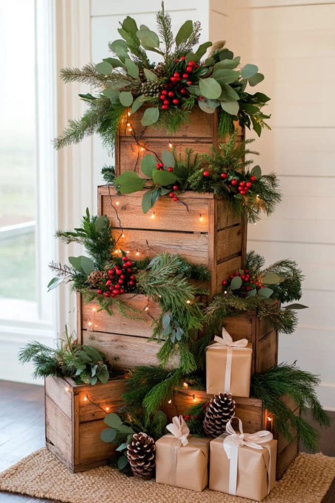 Tree Crates 27 Sustainable Christmas Trees For Cheap And Eco-Friendly Decor ...
