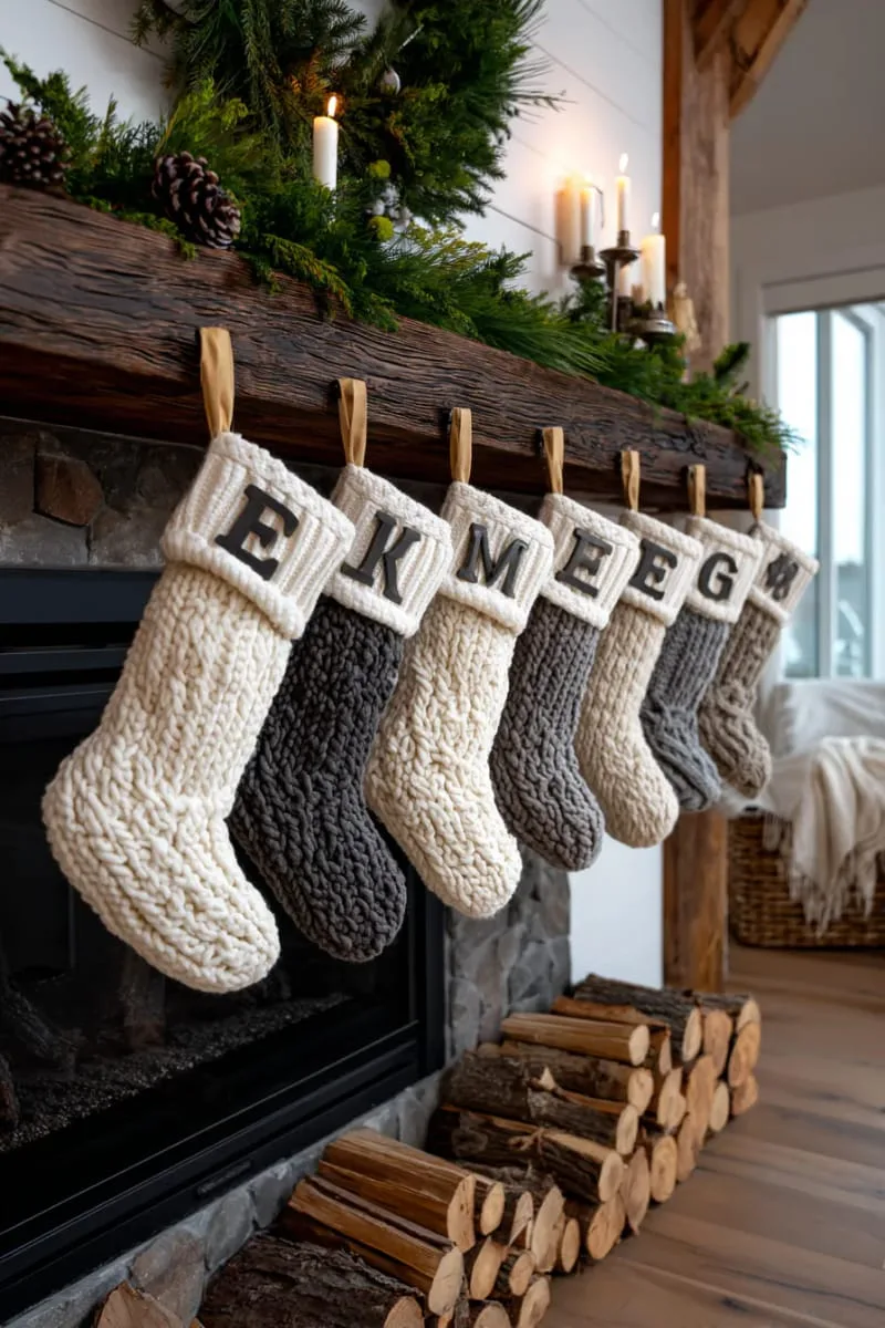 personalize with chunky knit monogram letters for hygge-inspired decor 1
