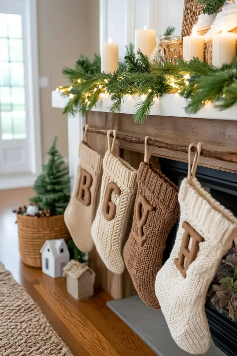 personalize with chunky knit monogram letters for hygge-inspired decor 1
