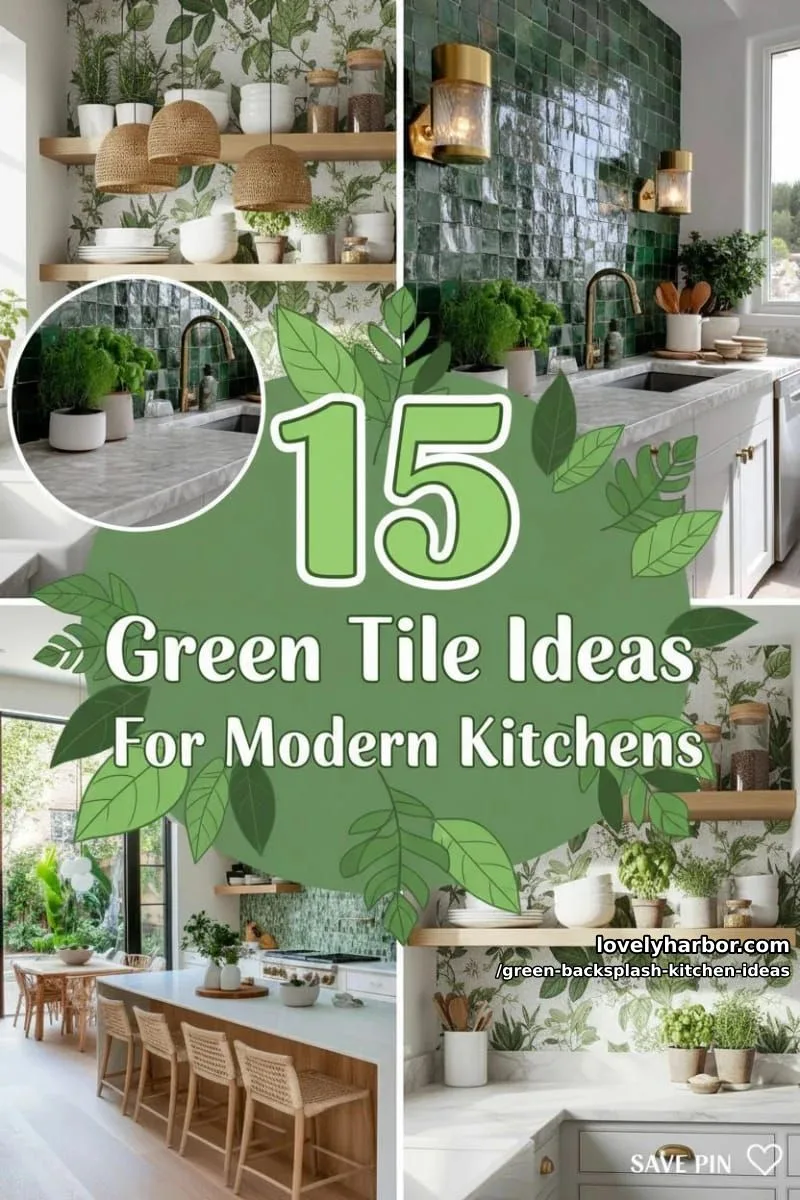15 Green Backsplash Ideas for Modern Kitchens 1 article image 1