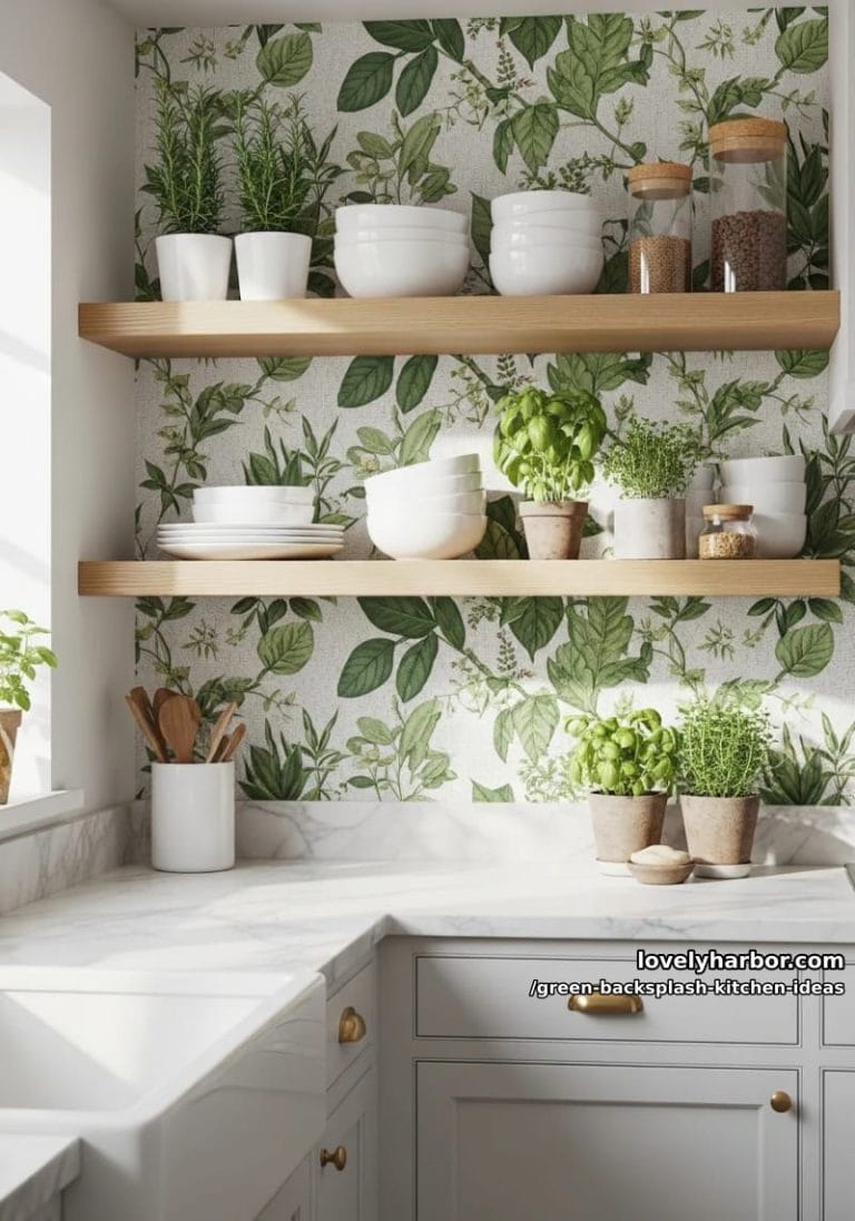 15 Green Backsplash Ideas For Modern Kitchens - Lovely Harbor