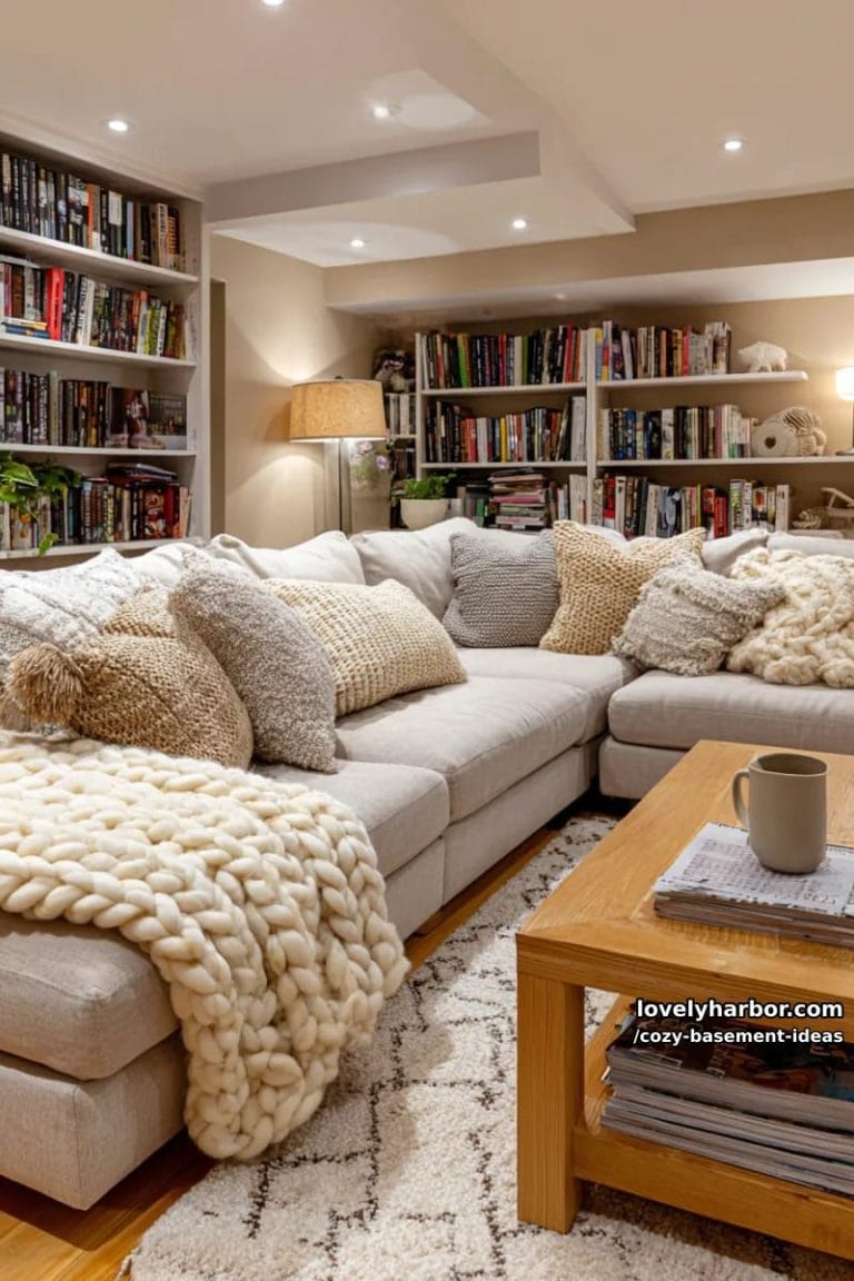 15 Cozy Basement Design Ideas That Will Warm Your Heart - Lovely Harbor