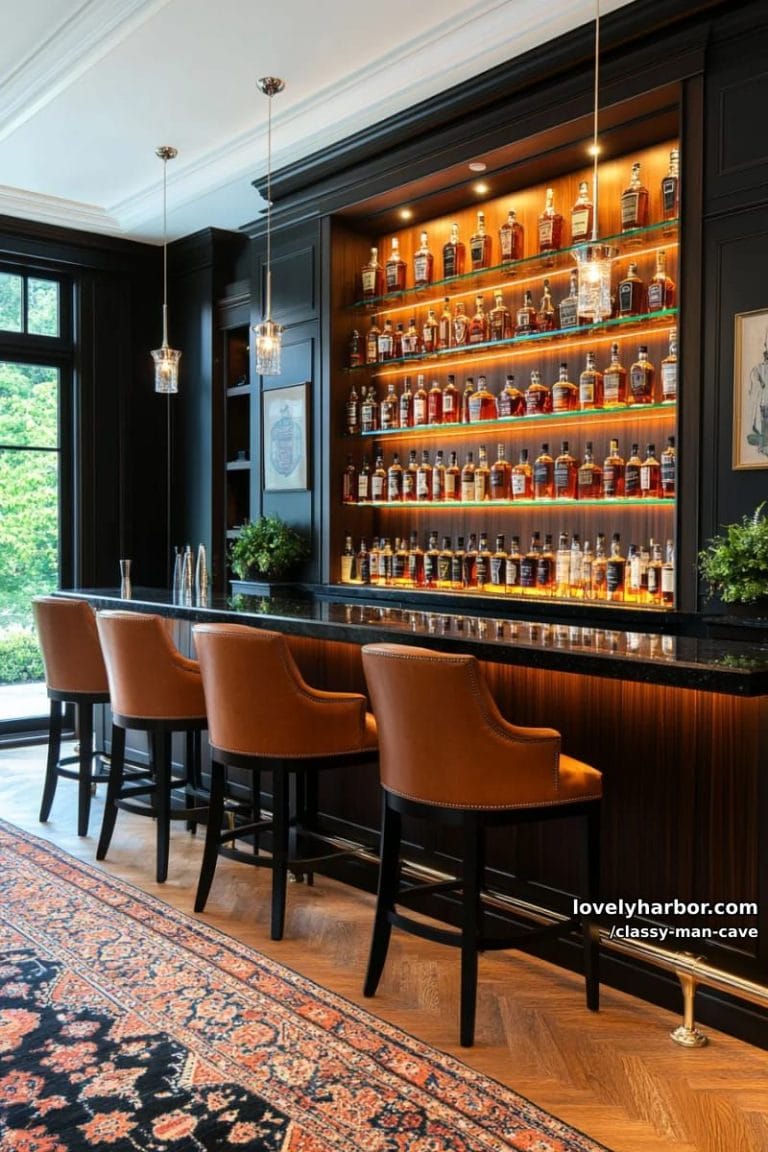 15 Classy Man Cave Design Ideas For A Mature, Stylish Look - Lovely Harbor