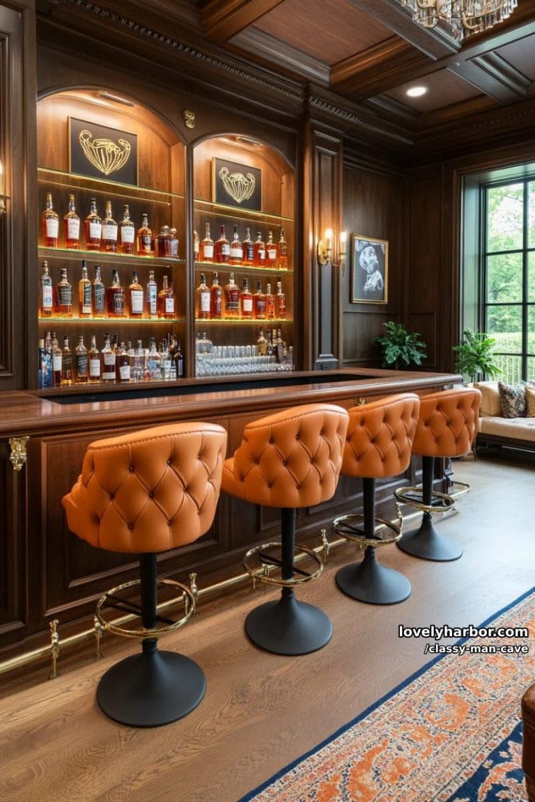 15 Classy Man Cave Design Ideas For A Mature, Stylish Look - Lovely Harbor