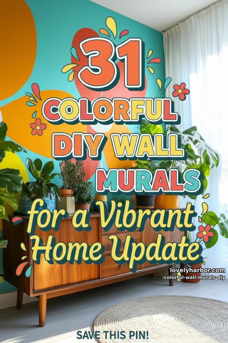 31 Colorful DIY Wall Murals for a Vibrant Home Update 82 colorful wall murals DIY - Collage 81