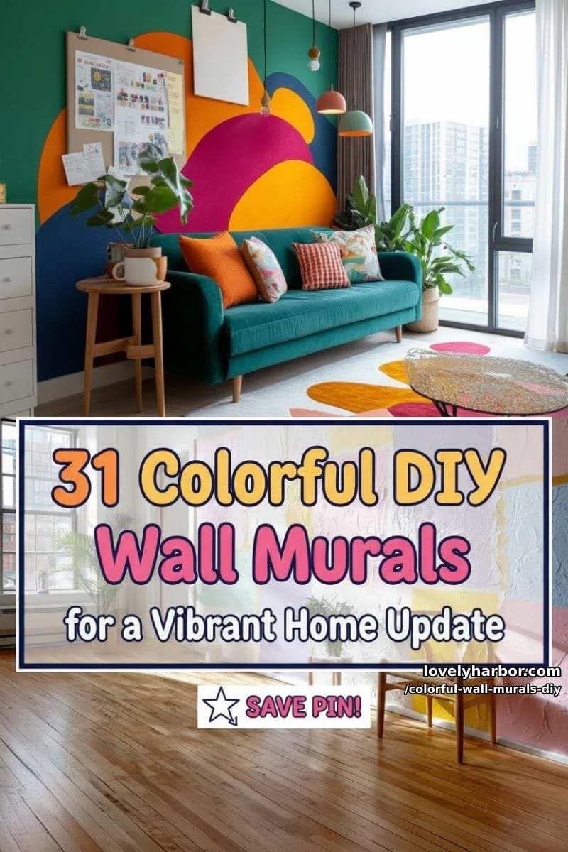31 Colorful DIY Wall Murals for a Vibrant Home Update 86 colorful wall murals DIY - Collage 85
