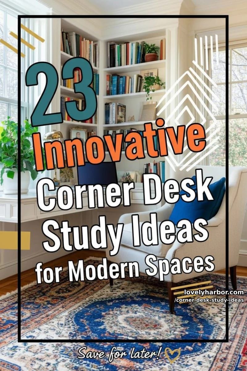23 Innovative Corner Desk Study Ideas for Modern Spaces 58 corner desk study ideas - Collage 57